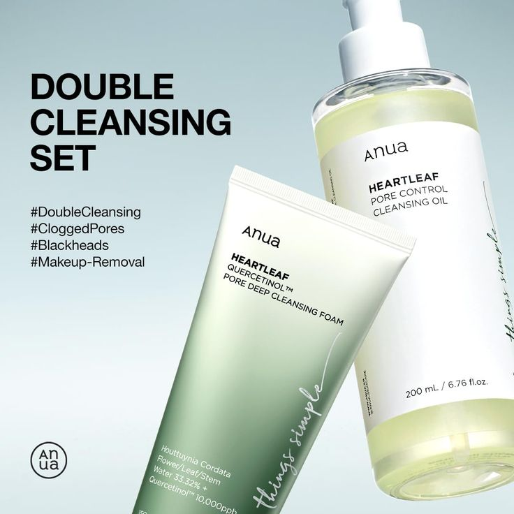 Double cleansing